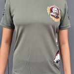 POLYESTER T SHIRT - GREY